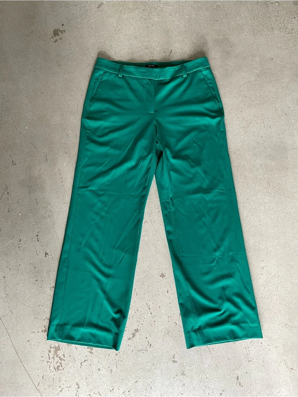 RW&CO. Emerald Green Trousers - Picture 1 of 4